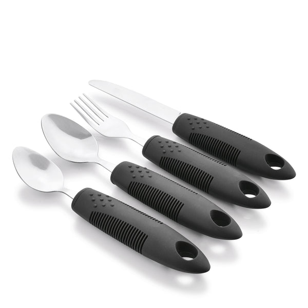 Adaptive Utensils, Non-Weighted, 4 Pcs Set