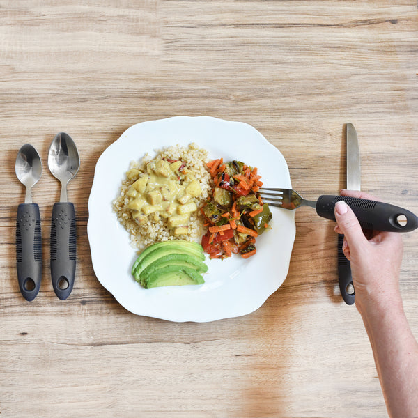 Adaptive Utensils, Non-Weighted, 4 Pcs Set